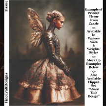 Mulher Feérica Distópica Steampunk EK5R Decoupage