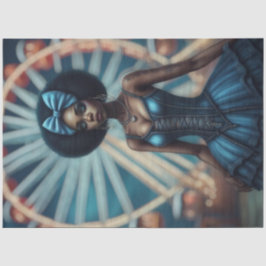 Papel De Seda Mulher misteriosa no Carnaval - Desligar