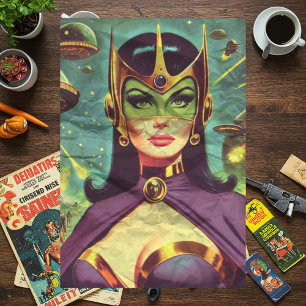 Papel De Seda Mulher-Tríplice-Fi