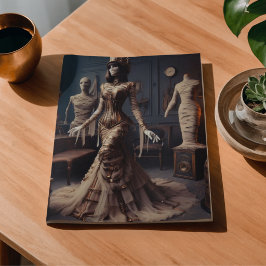 Papel De Seda Múmia Rainha Steampunk Vitoriana Gótica Decoupage