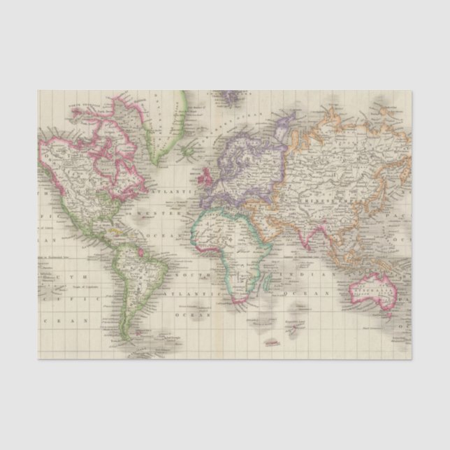 Papel De Seda Mundo 9 (Frente )