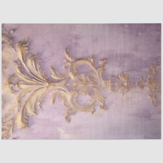 Papel De Seda Muro de ouro roxo, folha de ouro
