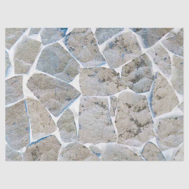 Papel De Seda Muro de Rock Invertido (Frente )