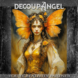 Papel De Seda Musa de metamorfose - Decoupage -