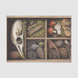 Papel De Seda Mushroom Goblincore Witchy