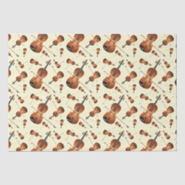 Papel De Seda Musicário de Professores de Música Viola Violin