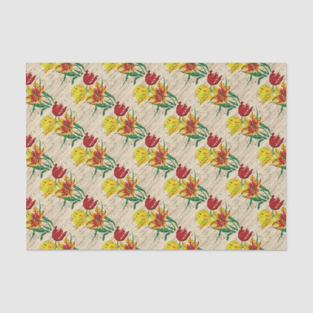 Papel De Seda músicas de tulipas (Frente )