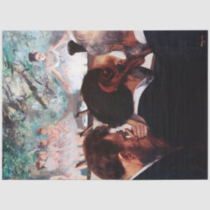 Papel De Seda Músicos de orquestra, Edgar Degas