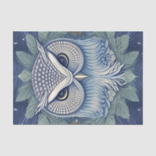 Papel De Seda Mystical Fantasy Forest Owl