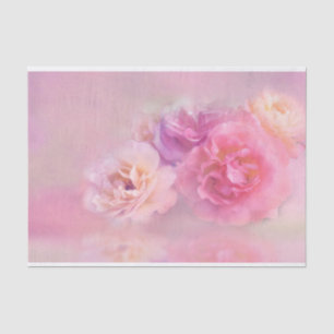 Papel De Seda Na moda de Cravos Rosa bonito