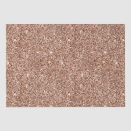 Papel De Seda Na moda Girly Pink Rose Dourada Glitter Glitz