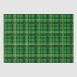 Papel De Seda Na moda Holiday Xadrez de Natal Verde