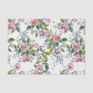 Papel De Seda na moda, rosas, teste padrão, chique, elegante,