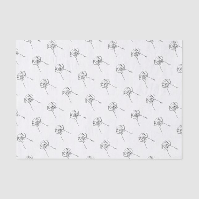 Papel De Seda Na moda Weimaraner: Seu Texto, Seu Estilo (Frente )