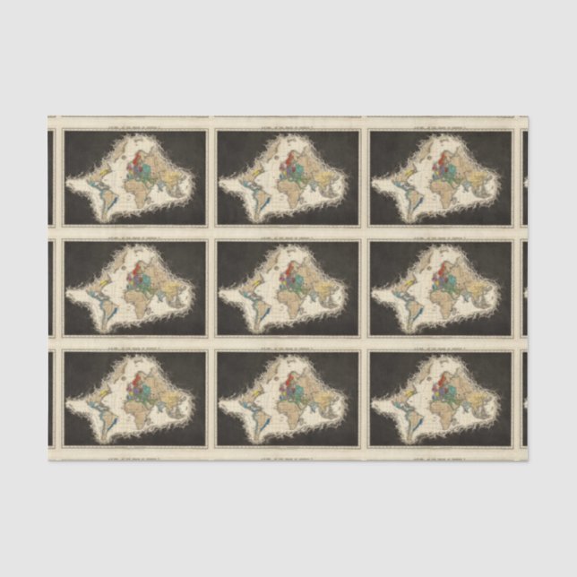 Papel De Seda Na morte de Charles V 1551 (Frente )