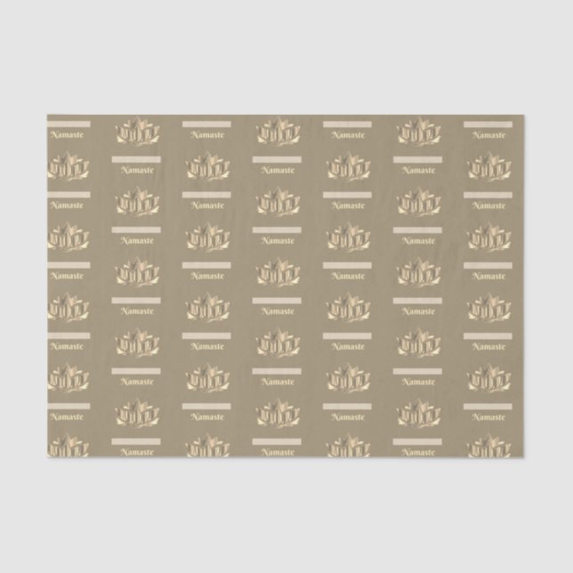 Papel De Seda Namaste (Frente )