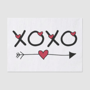 Papel De Seda Namorados de XOXO