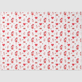 Papel De Seda Namorados e balões em branco