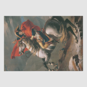 Papel De Seda Napoleão com Cavalo, Batalha de Rua.