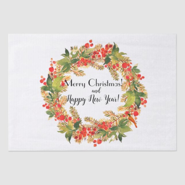 Papel De Seda Natal (Frente )