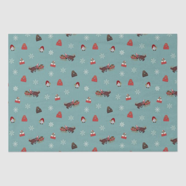 Papel De Seda Natal (Frente )