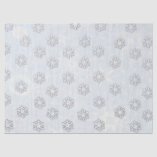 Papel De Seda Natal azul da vela
