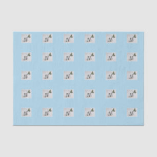 Papel De Seda Natal bonito para o pinguim