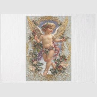 Papel De Seda Natal Cherub