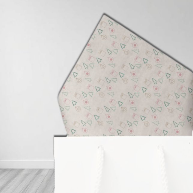 Papel De Seda Natal Chic (Criador carregado)