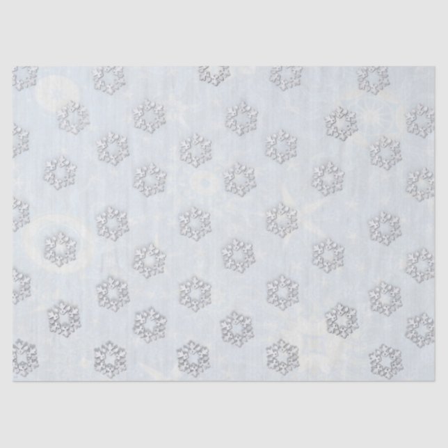 Papel De Seda Natal da Vela Azul (Frente )