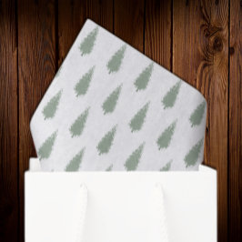 Papel De Seda Natal das Árvores da Madeira