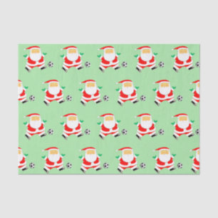 Papel De Seda Natal de Futebol