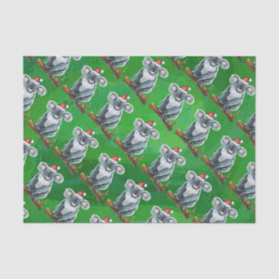 Papel De Seda Natal do Koala Bear