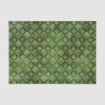 Natal do padrão Dourado Glam Green