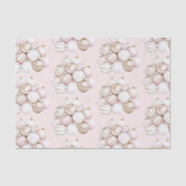 Papel De Seda Natal dos ornamentos Rosa bonito