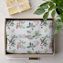 Papel De Seda Natal Elegante 