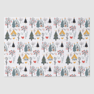 Papel De Seda Natal escandinavo