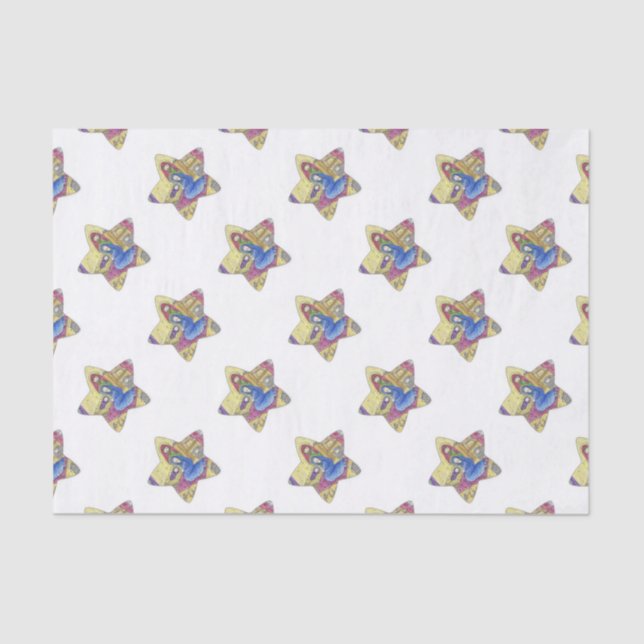 Papel De Seda Natal: Jesus bebê, Maria em manga (Frente )