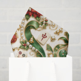 Papel De Seda Natal Mahjong