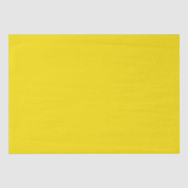 Papel De Seda Natal Máximo Moderno Amarelo Amarelo Brilhante (Frente )