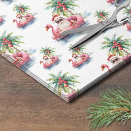 Papel De Seda Natal na Praia de Santa