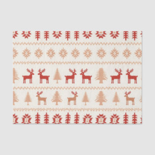Papel De Seda Natal nórdico