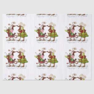 Papel De Seda Natal parvo Mooks da rareza