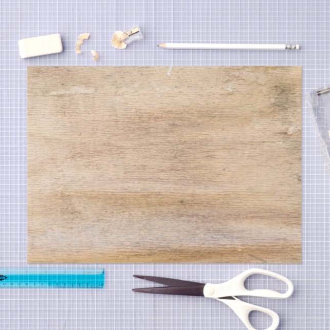 Papel De Seda Natal Rustic Wood Western Country (Arte )