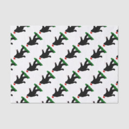 Papel De Seda Natal Squatch - Squatchin' com Bastões de Doces