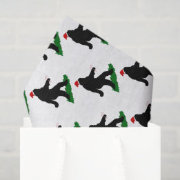 Papel De Seda Natal Squatch - Squatchin' com Bastões de Doces