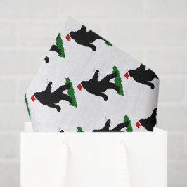 Papel De Seda Natal Squatch - Squatchin' com Bastões de Doces