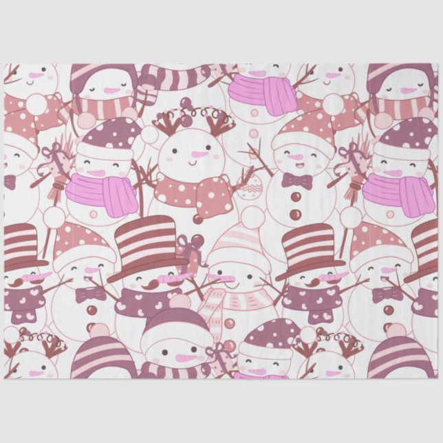 Papel De Seda Natal super divertido e moderno (Frente )