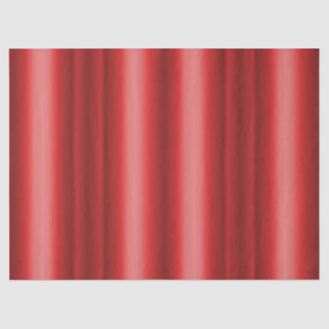 Papel De Seda Natal Vermelho (Frente )