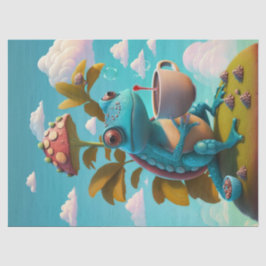 Papel De Seda Nathaniel Bebe Café, Lizard